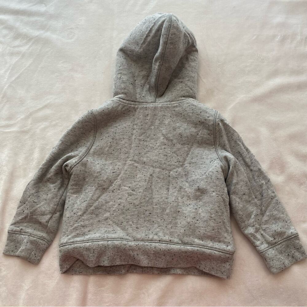 Gap Sherpa Lined Hoodie sz 2T Fleece Lined Gap Hoodie 2T - Picture 3 of 7